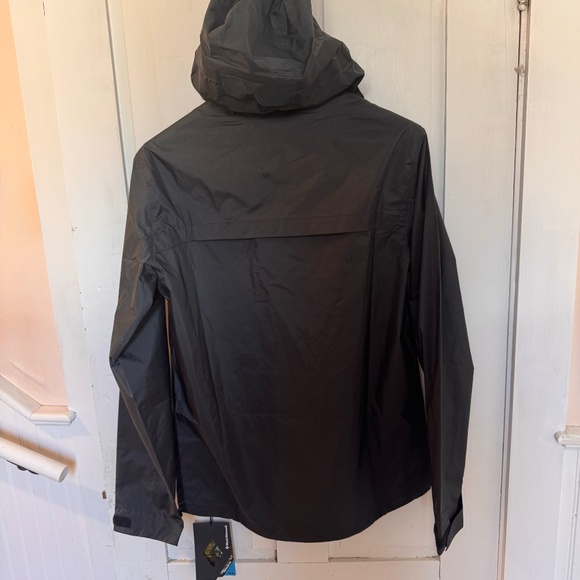 Black Diamond Treeline Rain Shell Jacket Mens S Black BD.Dry Waterproof 10K NWT - Picture 16 of 17